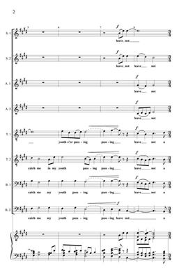 Charlie Leftridge: Catch me: Gemischter Chor mit Begleitung