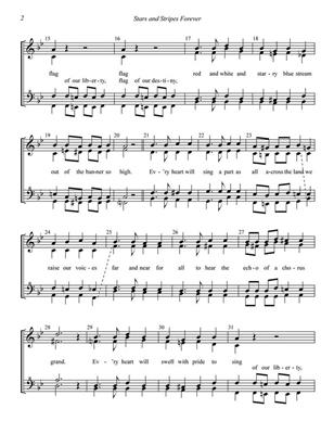 John Philip Sousa: The Stars and Stripes Forever: (Arr. David Wright): Frauenchor A cappella