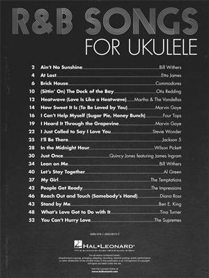 R&B Songs for Ukulele: Ukulele Solo