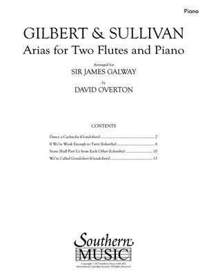 Arias for Two Flutes and Piano: (Arr. James Galway): Flöte Duett
