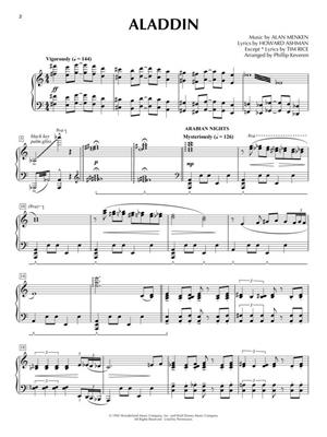 Alan Menken: Disney Recital Suites: (Arr. Philip Keeveren): Keyboard