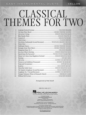 Classical Themes for Two Cellos: Cello Duett