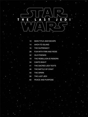 John Williams: Star Wars: The Last Jedi: Easy Piano