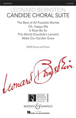 Leonard Bernstein: Candide Choral Suite: (Arr. Robert Page): Gemischter Chor mit Klavier/Orgel