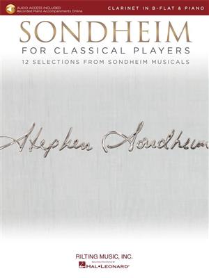 Stephen Sondheim: Sondheim for Classical Players: Klarinette mit Begleitung