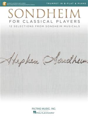 Stephen Sondheim: Sondheim for Classical Players: Trompete mit Begleitung