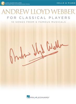 Andrew Lloyd Webber: Andrew Lloyd Webber for Classical Players: Cello mit Begleitung