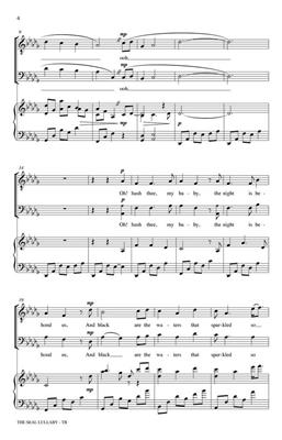 Eric Whitacre: The Seal Lullaby: (Arr. Emily Crocker): Männerchor mit Begleitung