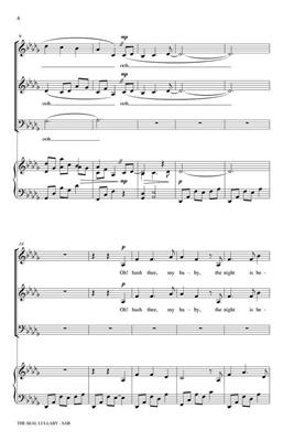 Eric Whitacre: The Seal Lullaby: (Arr. Emily Crocker): Gemischter Chor mit Begleitung