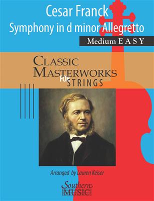 César Franck: Symphony In D Minor Allegretto: (Arr. Lauren Keiser): Streichorchester mit Solo