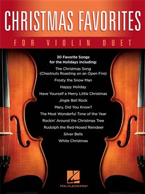 Christmas Favorites for Violin Duet: Violin Duett