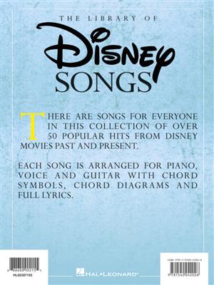 The Library of Disney Songs: Klavier, Gesang, Gitarre (Songbooks)