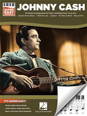 Johnny Cash: Johnny Cash - Super Easy Songbook: Easy Piano