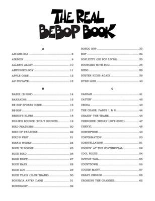 The Real Bebop Book: B-Instrument