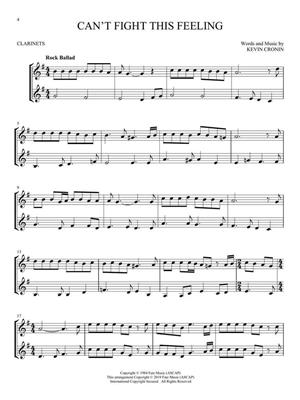 Classic Rock for Two Clarinets: Klarinette Duett
