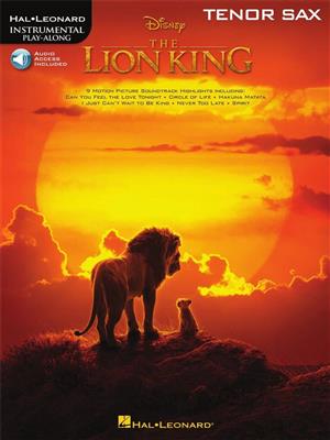 The Lion King for Tenor Sax: Tenorsaxophon
