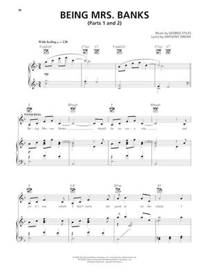 Mary Poppins: Klavier, Gesang, Gitarre (Songbooks)