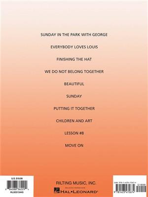 Sunday in the Park with George - Revised Edition: Gesang mit Klavier