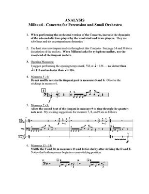 Darius Milhaud: Percussion Masterclass: Pauke