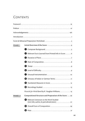 Gary Stith: Score and Rehearsal Preparation