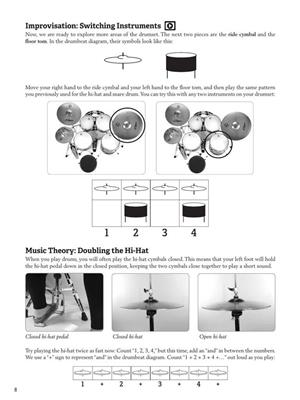 Modern Band Method - Drums, Book 1