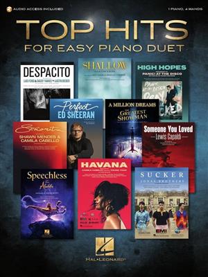 Top Hits for Easy Piano Duet: (Arr. David Pearl): Klavier vierhändig