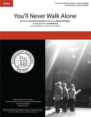 Oscar Hammerstein II: You'll Never Walk Alone: (Arr. Jon Nicholas): Frauenchor A cappella