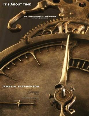 Jim Stephenson: It's About Time: Bläserensemble