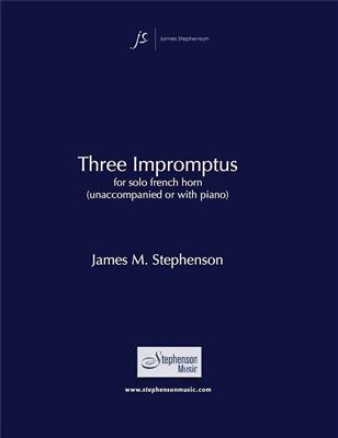Jim Stephenson: Three Impromptus: Horn Solo