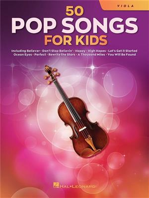 50 Pop Songs for Kids: Viola Solo