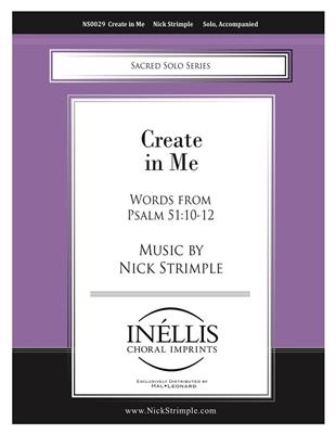 Nick Strimple: Create in Me: Gesang mit Klavier