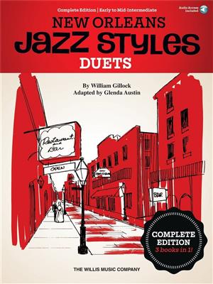 William Gillock: New Orleans Jazz Styles Duets - Complete Edition: (Arr. Glenda Austin): Klavier Solo