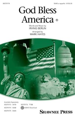 Irving Berlin: God Bless America: (Arr. Mark Hayes): Gemischter Chor A cappella