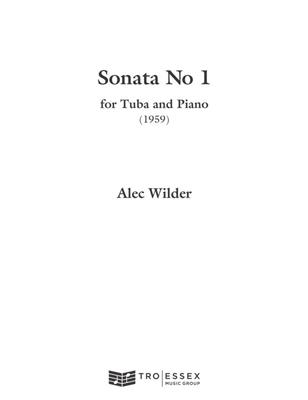 Alec Wilder: Sonata for Tuba and Piano (1959): Tuba mit Begleitung