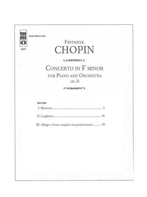 Chopin - Concerto in F Minor, Op. 21: Klavier Solo
