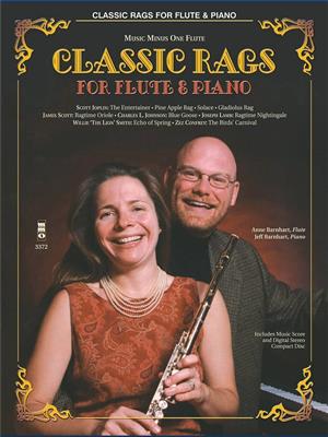 Classic Rags for Flute and Piano: Flöte mit Begleitung