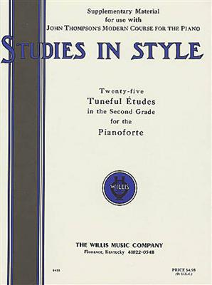 Studies in Style: Klavier Solo