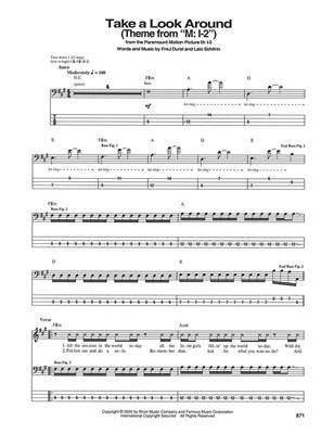 Bass Tab White Pages: Bassgitarre Solo