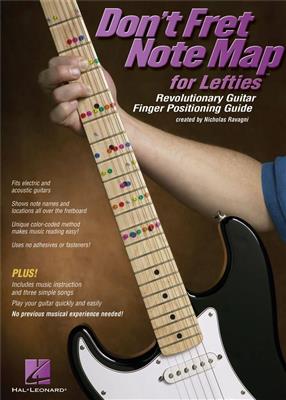 Don't Fret Note Map for Lefties: Gitarre Solo