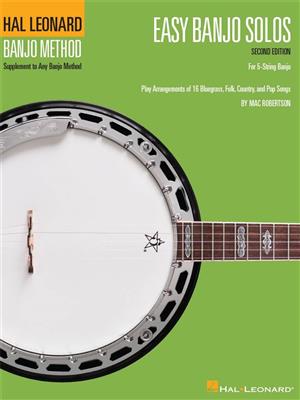 Easy Banjo Solos - Second Edition: (Arr. Mac Robertson): Banjo