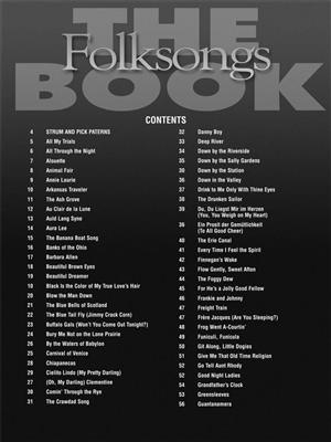 The Folksongs Book: Gitarre Solo