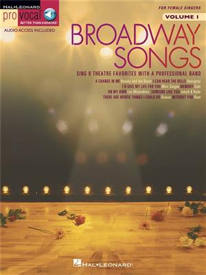 Broadway Songs: Klavier, Gesang, Gitarre (Songbooks)