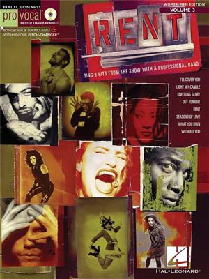 Rent: Klavier, Gesang, Gitarre (Songbooks)