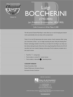 Boccherini: Cello Concerto in B-flat Major, G482: Cello Solo
