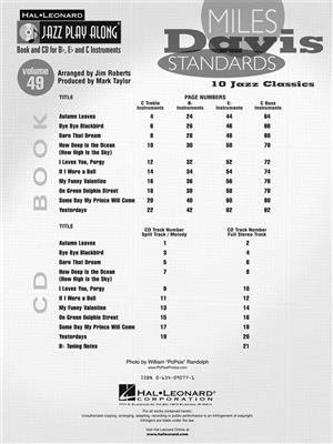 Miles Davis: Miles Davis Standards: Sonstoge Variationen