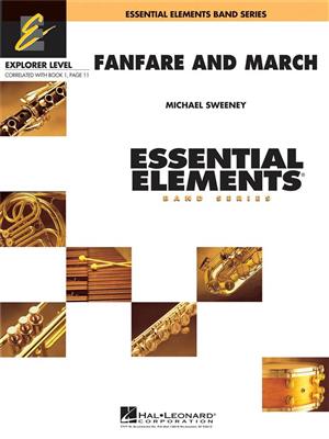 Michael Sweeney: Fanfare and March: Blasorchester