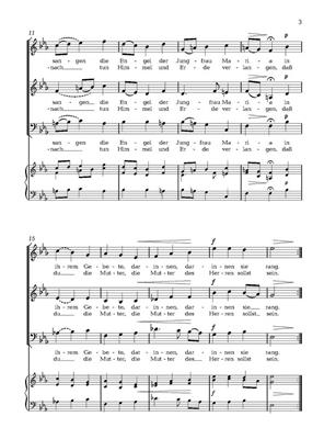 Johannes Brahms: Marienlieder: (Arr. Morten Schuldt-Jensen): Gemischter Chor A cappella