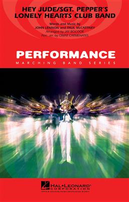 John Lennon: Hey Jude/Sgt. Pepper's Lonely Hearts Club Band: (Arr. Jay Bocook): Marching Band