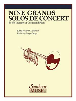 Georges C. Mager: Nine Grand Solos De Concert: Trompete mit Begleitung