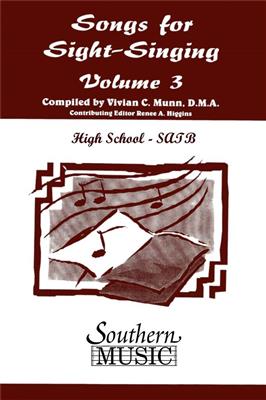 Bobby Siltman: Songs for Sight Singing¡- Volume 3: (Arr. Marilyn Jones): Gemischter Chor mit Begleitung